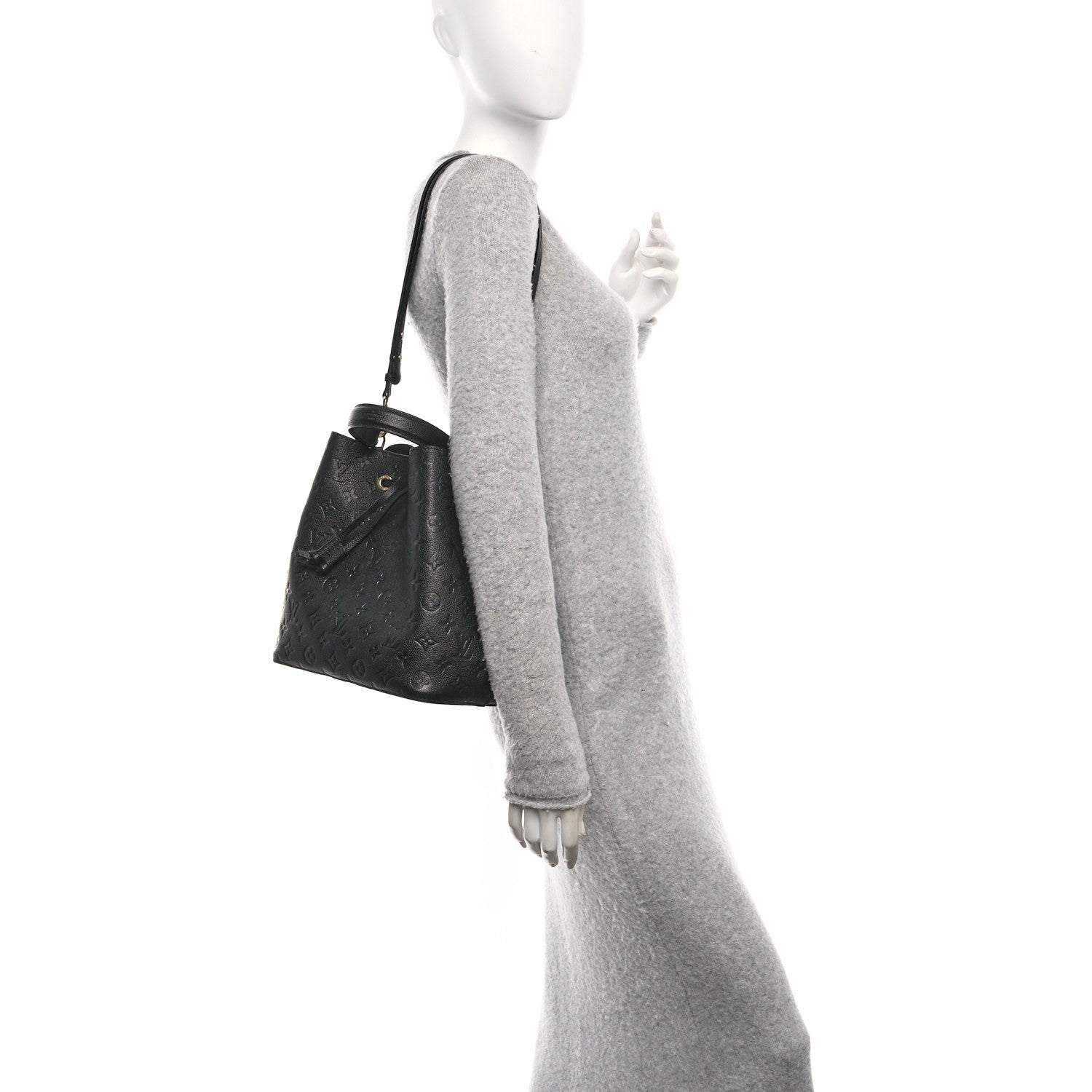 Louis Vuitton Empreinte Neonoe MM Black 2 of 10