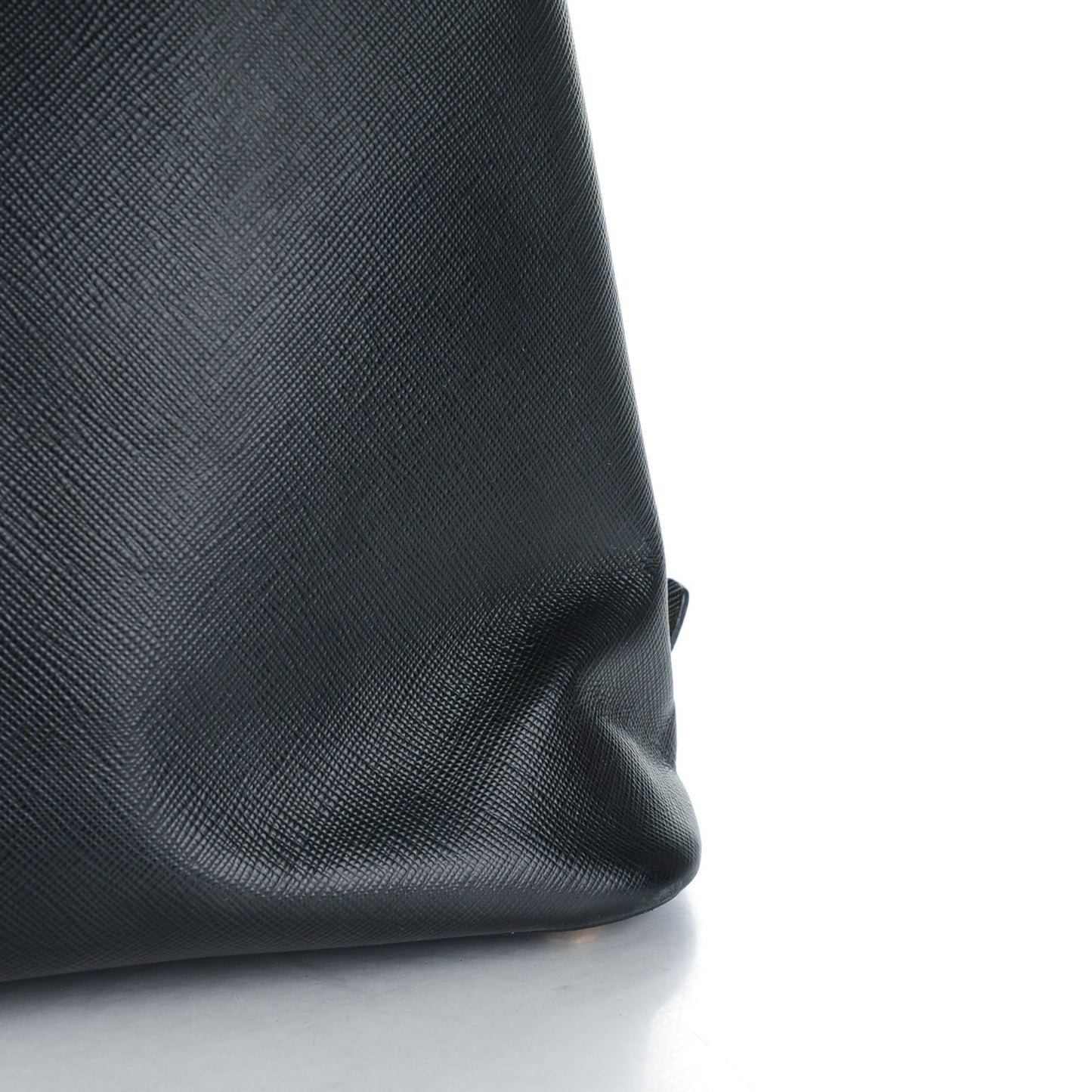 Saffiano Lux Large Promenade Tote Black