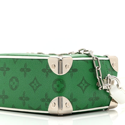 Louis Vuitton Vintage Monogram Everyday LV Mini Soft Trunk Green 9 of 9