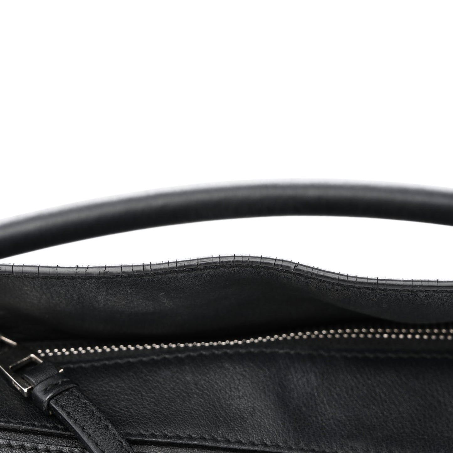 Calfskin Medium Puzzle Bag Black
