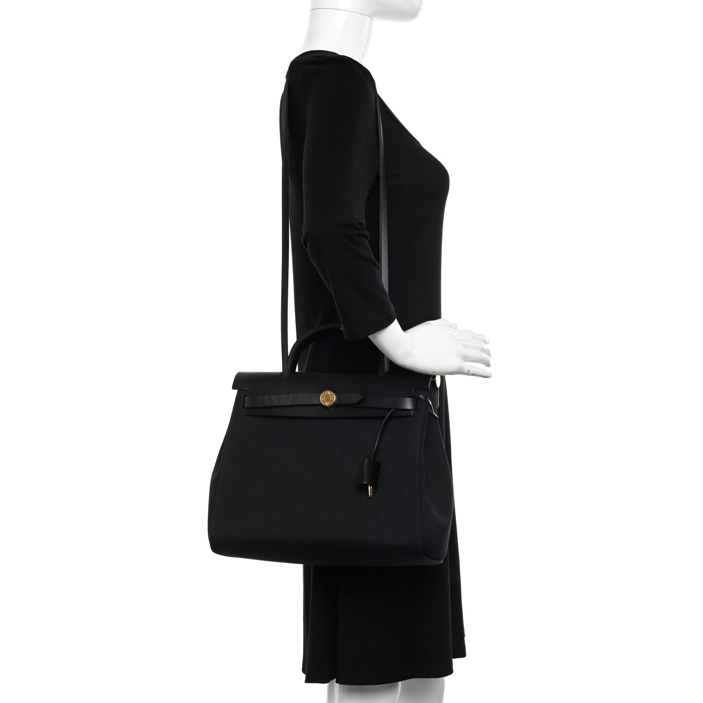 Military Toile Vache Hunter Herbag Zip PM 31 Black