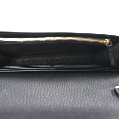 Gucci Calfskin Mini GG Marmont Chain Wallet Black 5 of 10