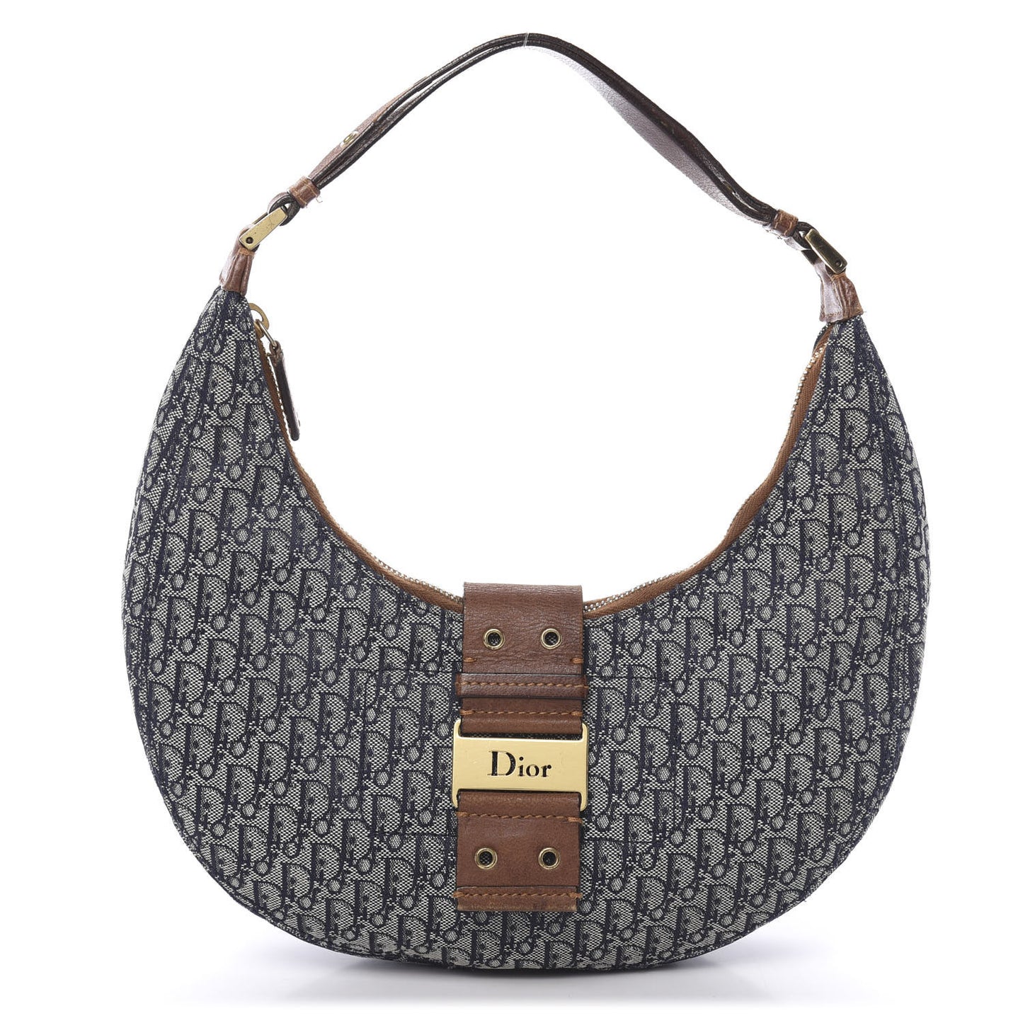 Monogram Street Chic Hobo Navy