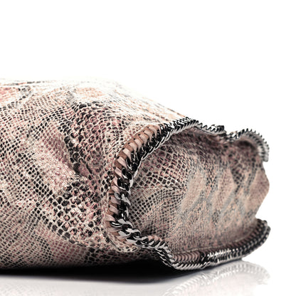 Stella McCartney Eco Python Large Falabella Tote Camel 6 of 9