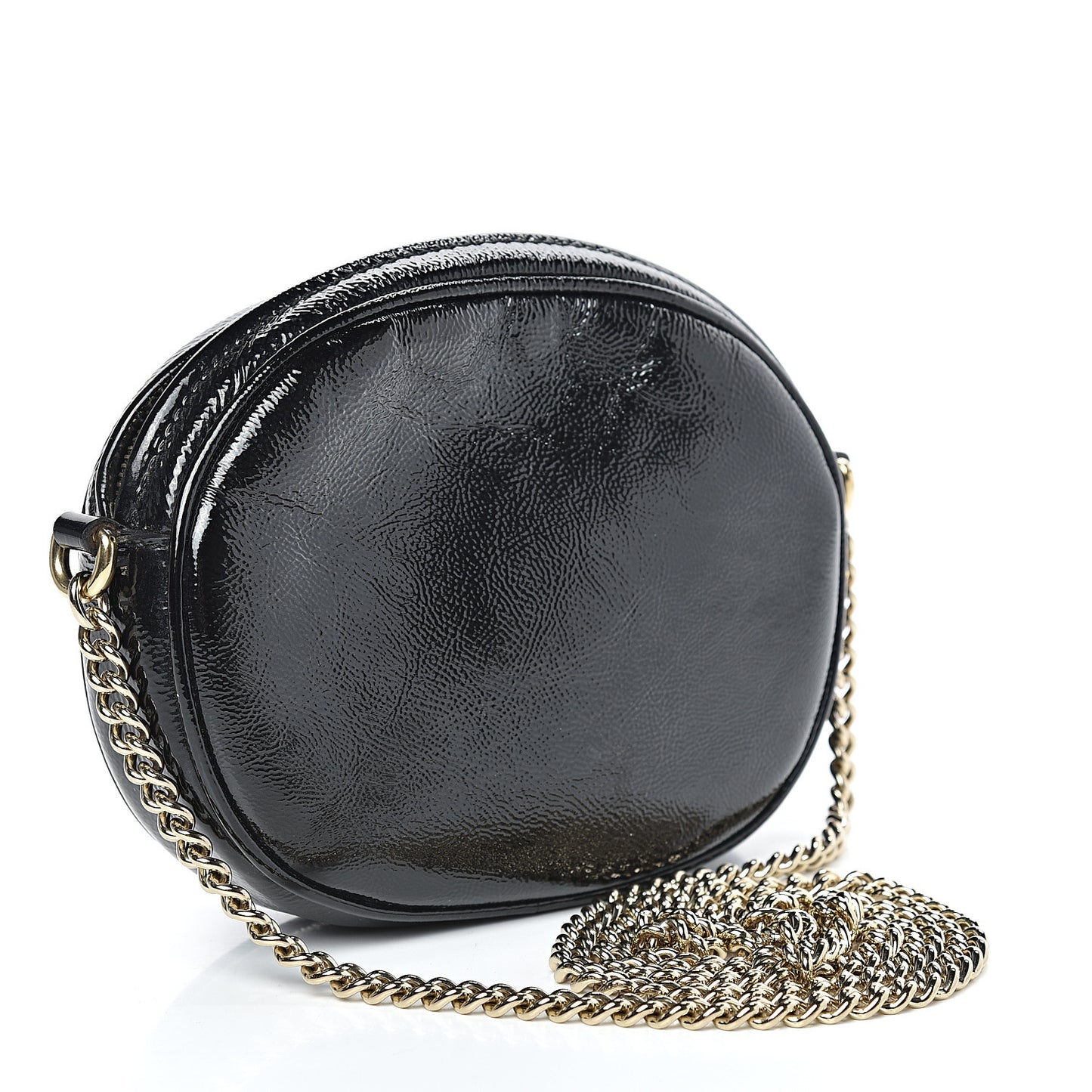 Patent Mini Soho Chain Bag Black