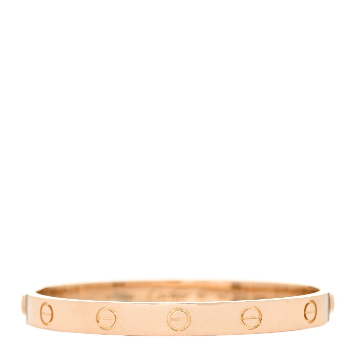 Cartier 18K Pink Gold LOVE Bracelet 17 2 of 4