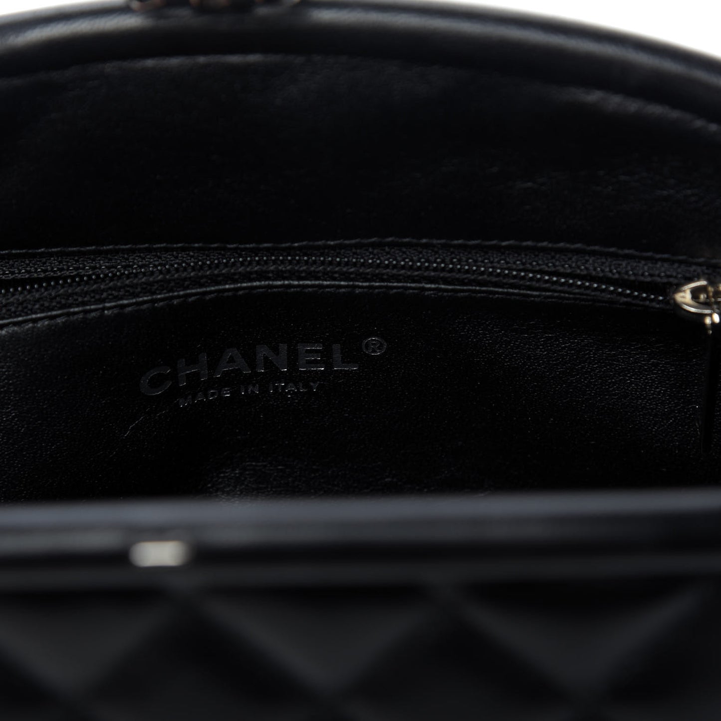 Lambskin Quilted Timeless Clutch Black