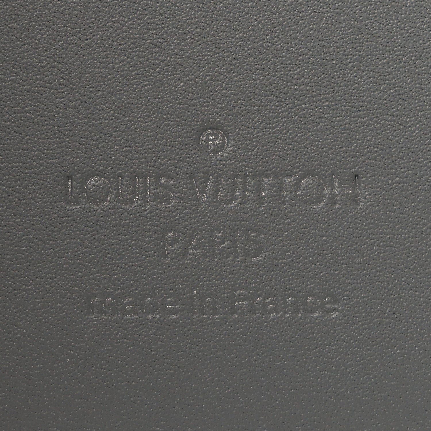 Louis Vuitton Calfskin Monogram Shadow Pocket Organizer Antarctic Grey 6 of 7