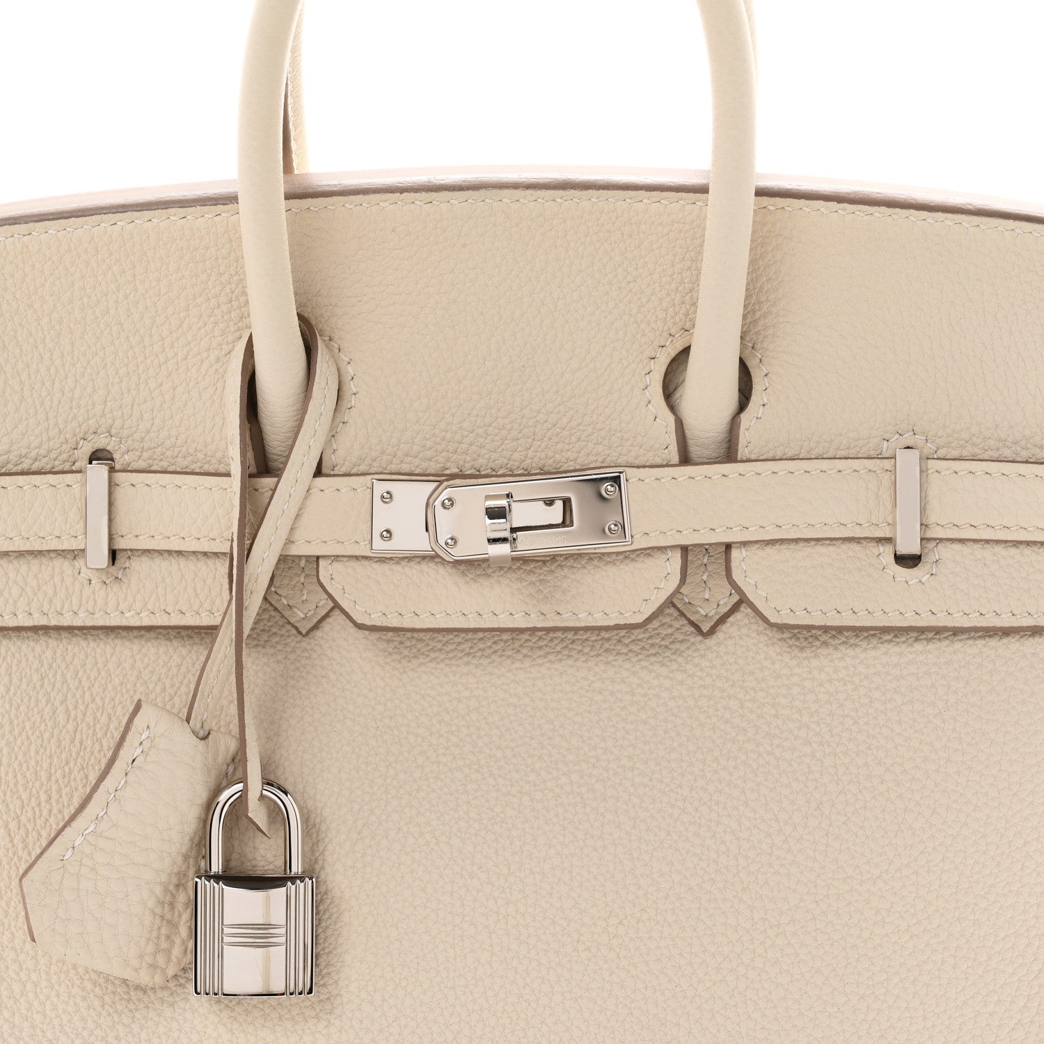 Hermes Togo Birkin 25 Craie 8 of 10