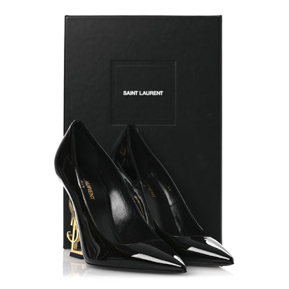 Saint Laurent Vernice Grupy Opyum 110 Pumps 38 Black 12 of 12