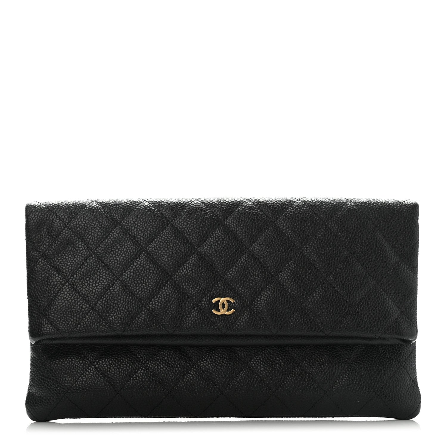 Chanel Caviar Quilted CC Beauty Clutch Black 1 of 7