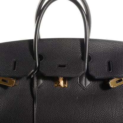 Hermes Togo Birkin 35 Black 7 of 20