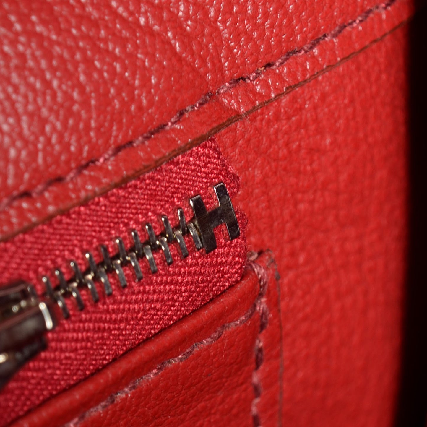 Togo Birkin 40 Rouge Garance