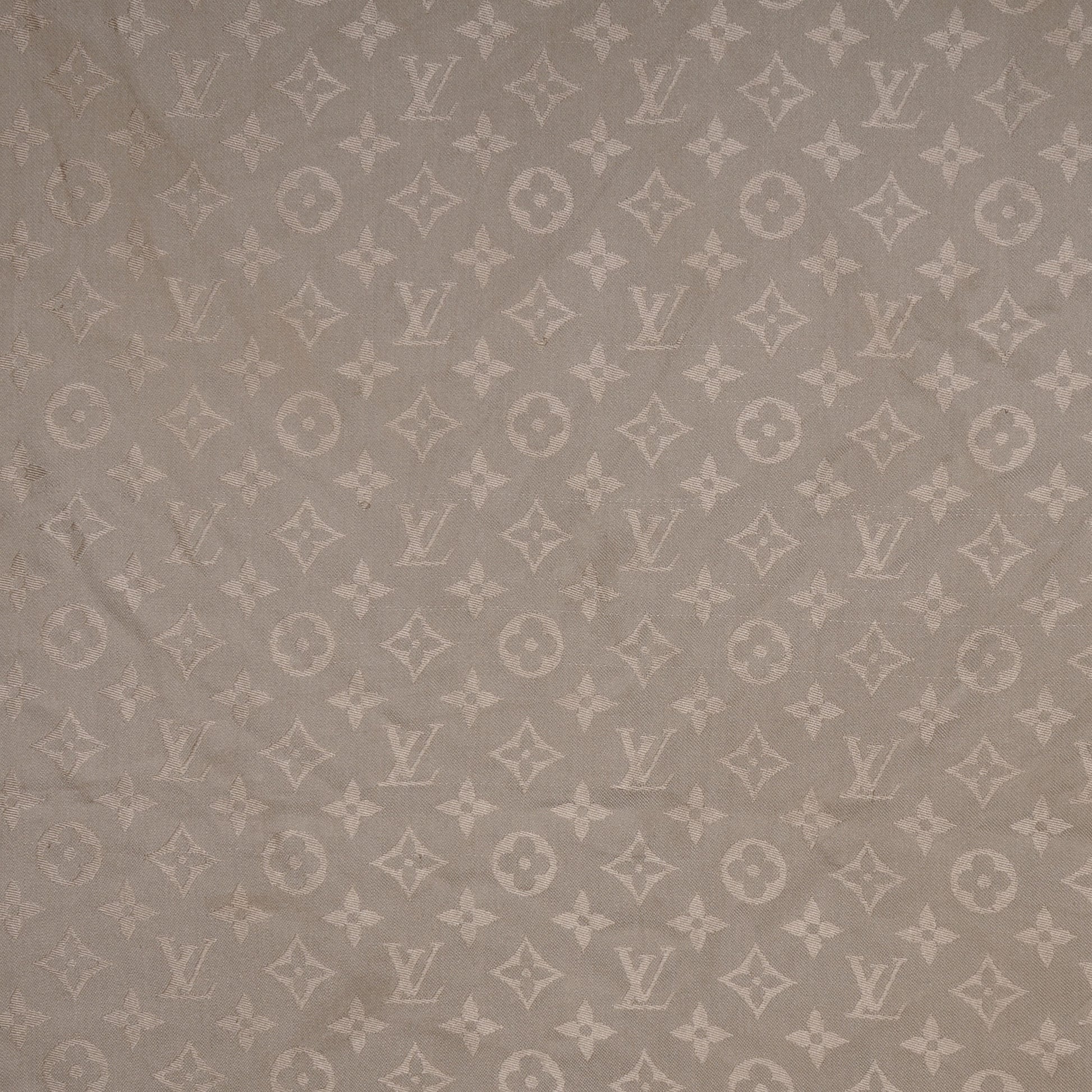 Louis Vuitton Wool Silk Monogram Shawl Verone 1 of 5