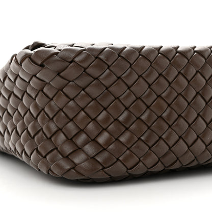 Bottega Veneta Nappa Intreccicio Padded Cobble Shoulder Bag Light Brown 10 of 12