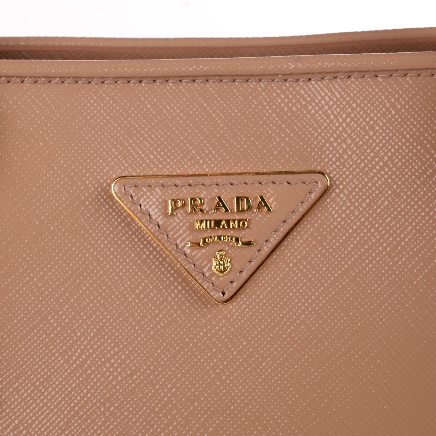 Saffiano Vernice Open Promenade Tote Cammeo