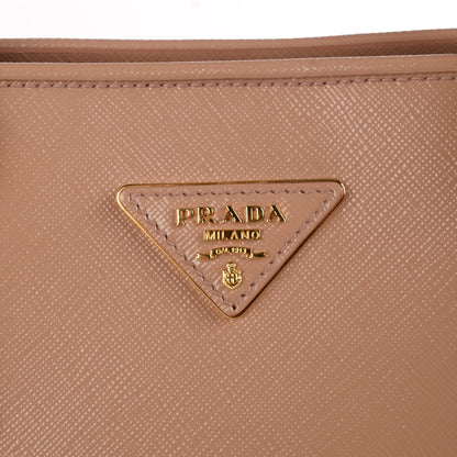 Prada Saffiano Vernice Open Promenade Tote Cammeo 7 of 10