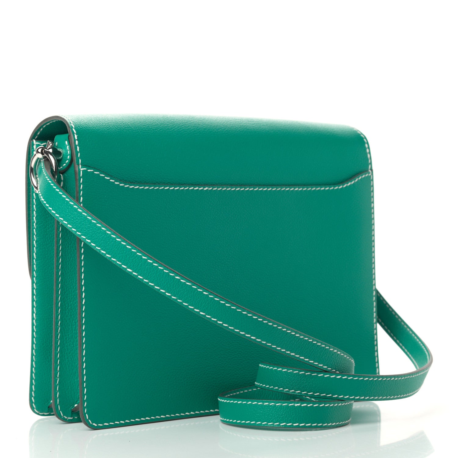 Hermes Evercolor Sac Roulis 23 Vert Verone 2 of 8