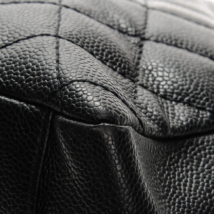 Chanel Caviar Quilted Grand Shopping Tote GST Black 9 of 12
