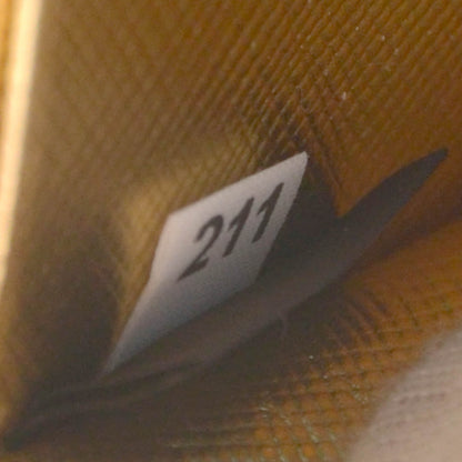 Prada Saffiano Metal Zip Around Wallet Platino 6 of 7