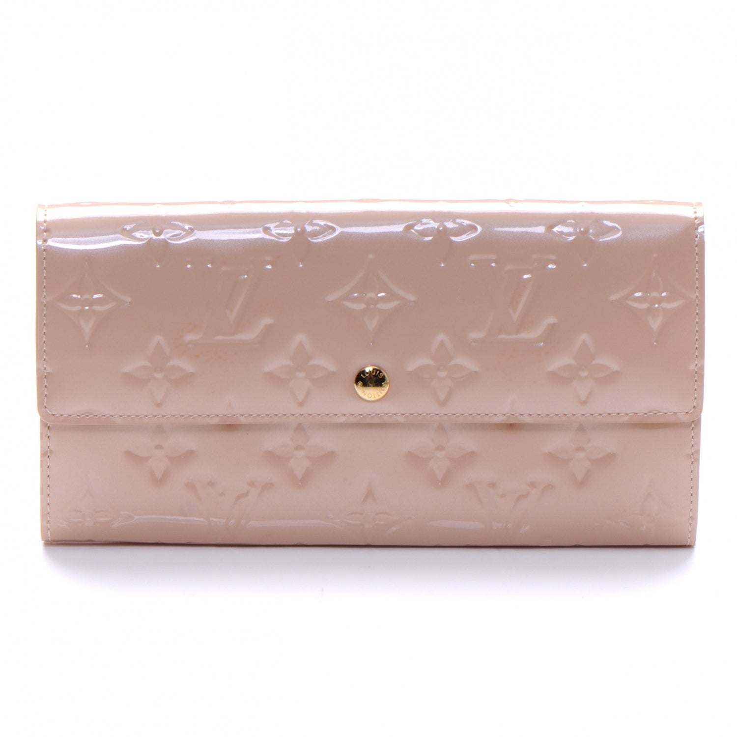 Louis Vuitton Vernis Sarah Wallet Rose Florentin 1 of 9
