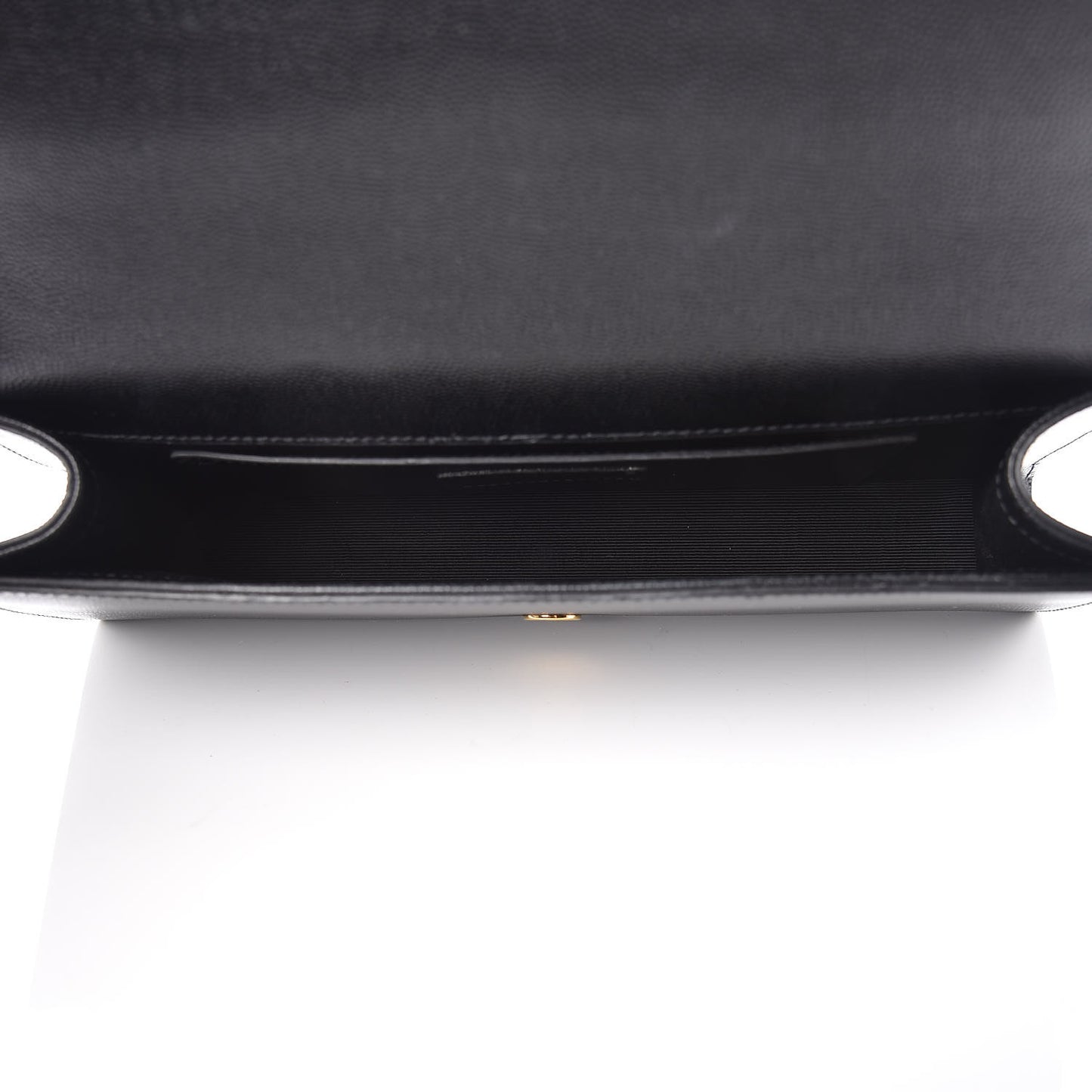 Grain De Poudre Monogram Cassandre Clutch Black