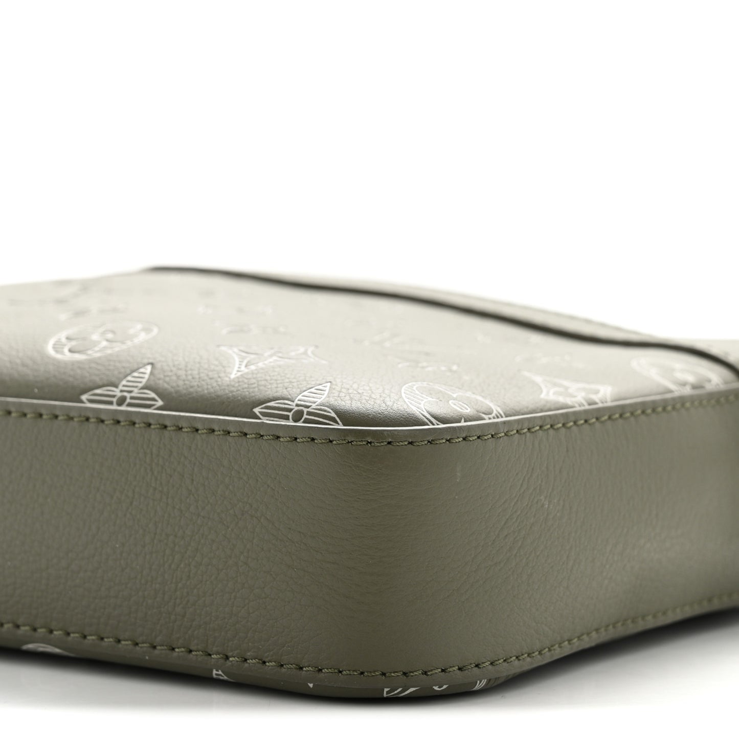 Monogram Shadow G65 Trio Messenger Olive Green