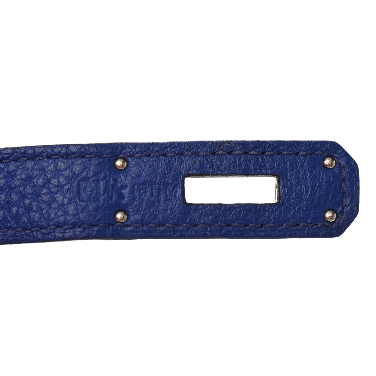 Togo Birkin 35 Bleu Electrique