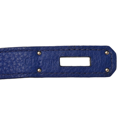 Hermes Togo Birkin 35 Bleu Electrique 6 of 9