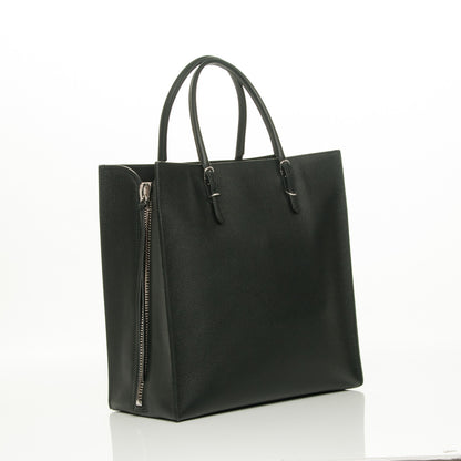 Balenciaga Calfskin Papier A5 Zip Around Tote Black 4 of 7