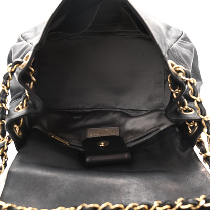 Chanel Grained Calfskin Metal Mosaic Flap Black 5 of 10