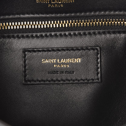 Saint Laurent Suede Monogram Tassel Kate 99 Black 8 of 9