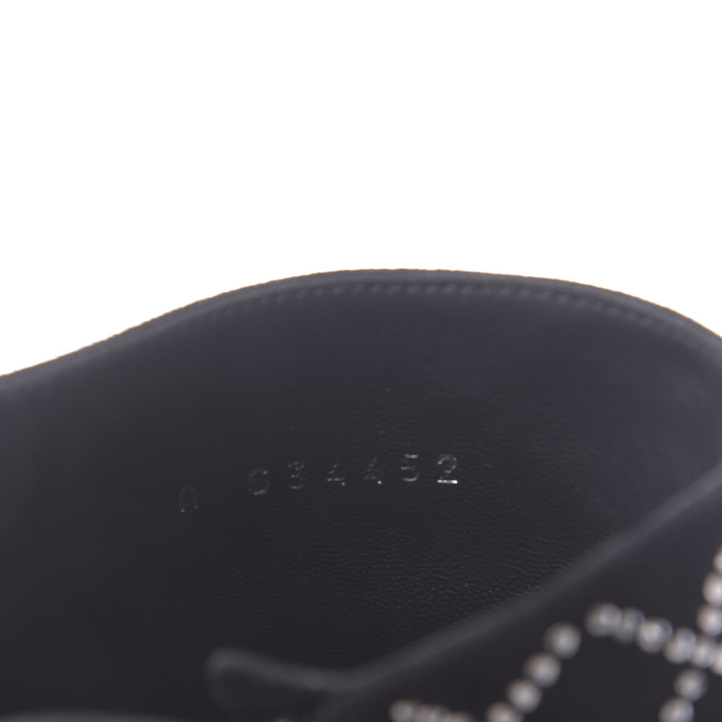 Kid Suede Strass Short Boots 39.5 Black