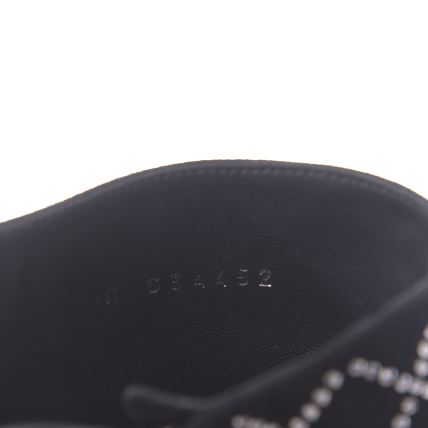 Chanel Kid Suede Strass Short Boots 39.5 Black 6 of 9