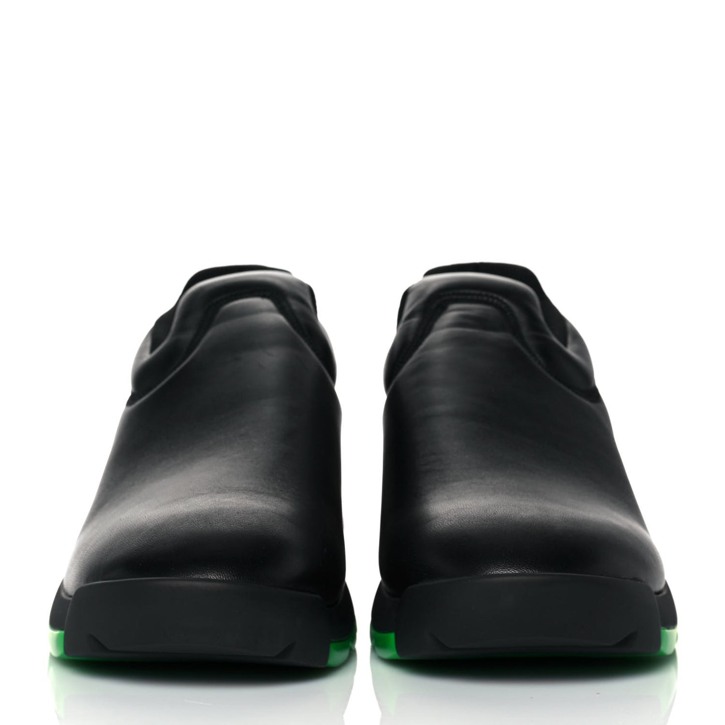 Nappa Mens Flash Slip On Sneakers 44 Black Grass