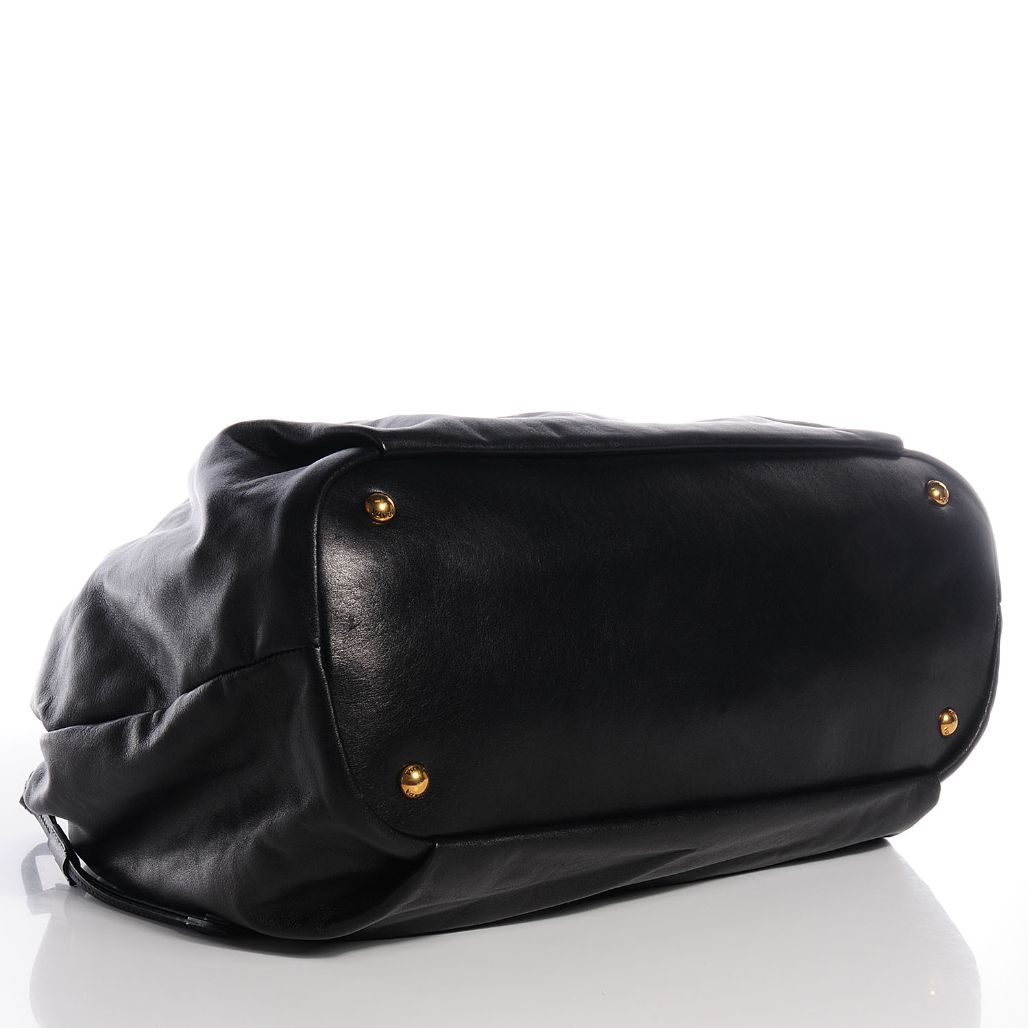 Prada Nappa Drawstring Tote Black 4 of 10