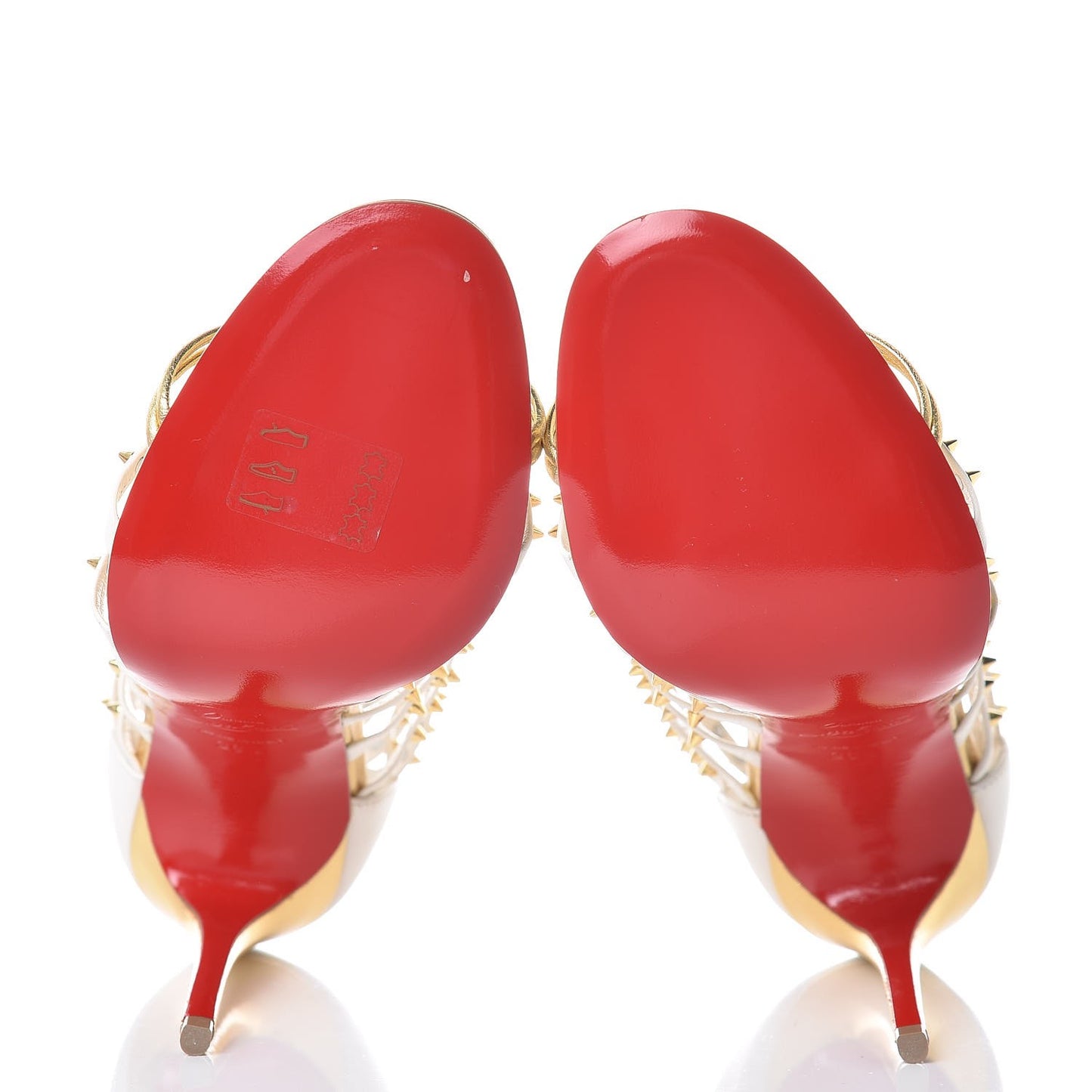 Kid Nappa Millaclou 100 Cage Sandals 36.5 Edelweiss Gold
