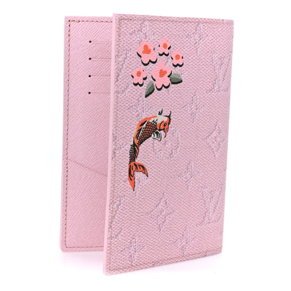 Louis Vuitton Monogram Paris Tokyo Pocket Organizer NM Pink 3 of 8