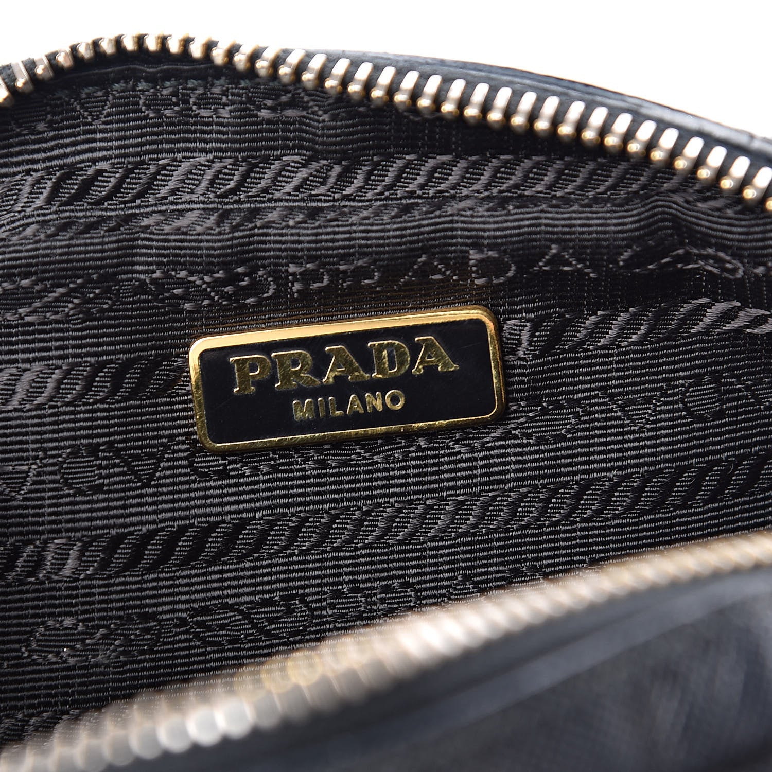 Prada Saffiano Lux Mini Top Handle Crossbody Bag Black 6 of 10