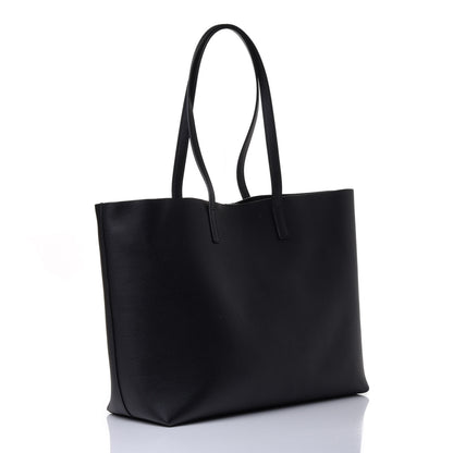 Saint Laurent Calfskin Large Shopping Tote Black 2 of 4