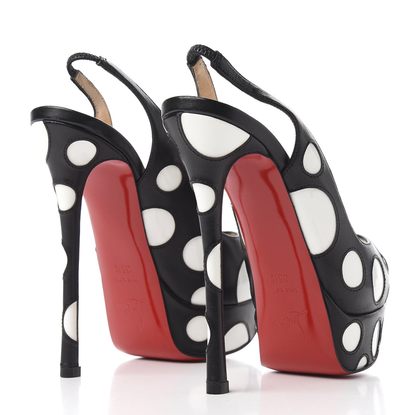 Shiny Nappa Patent Bubble Up 150 Pumps 35.5 Black White