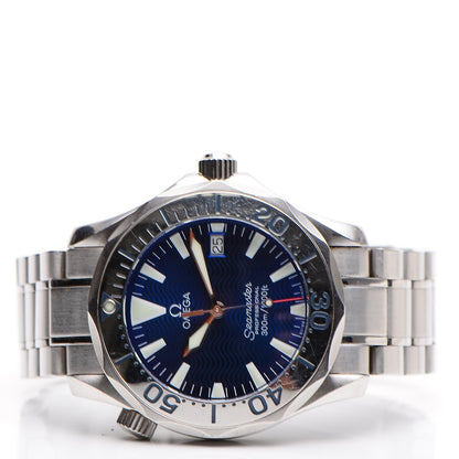 Omega Titanium 36mm Seamaster Professional 300 Automatic Watch Blue 2263.80.00 3 of 7
