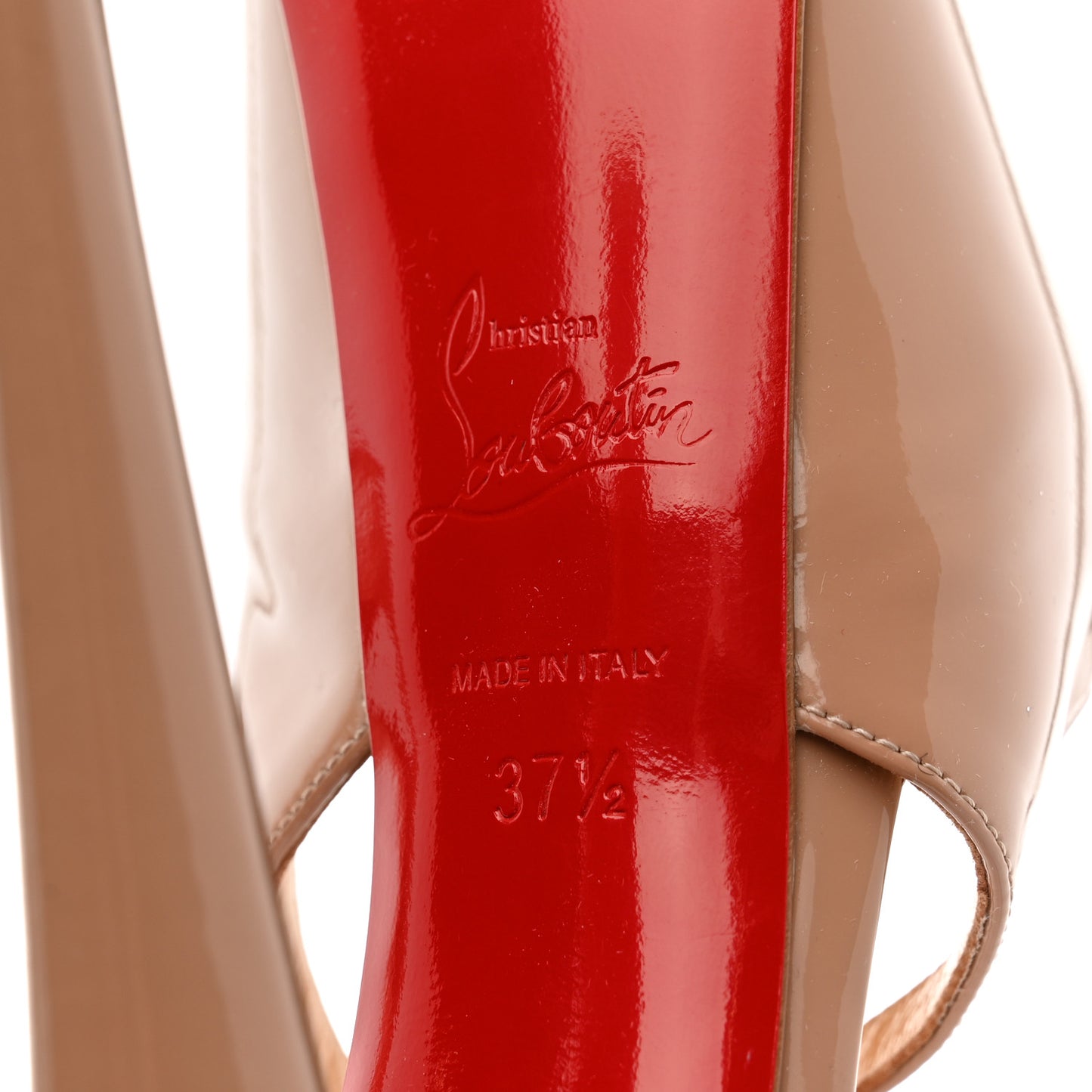 Patent Exagona 160 Pumps 37.5 Nude