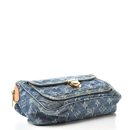 Louis Vuitton Monogram Denim Bum Bag Blue 4 of 10