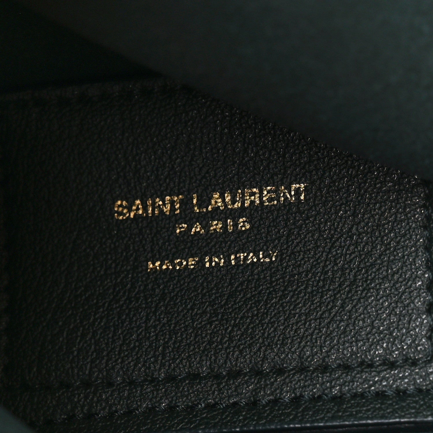 Saint Laurent Calfskin Toy Shopping Tote Dark Green 6 of 10
