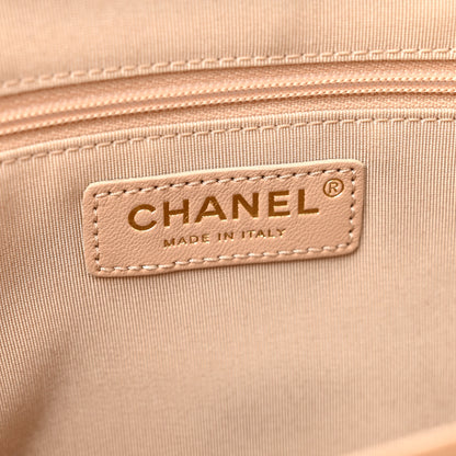 Chanel Lambskin Quilted Large Camera Case Beige Clair 6 of 12