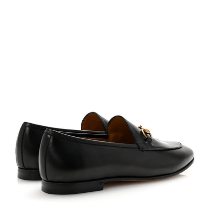 Gucci Calfskin Womens Jordaan Loafers 37 Black 5 of 10