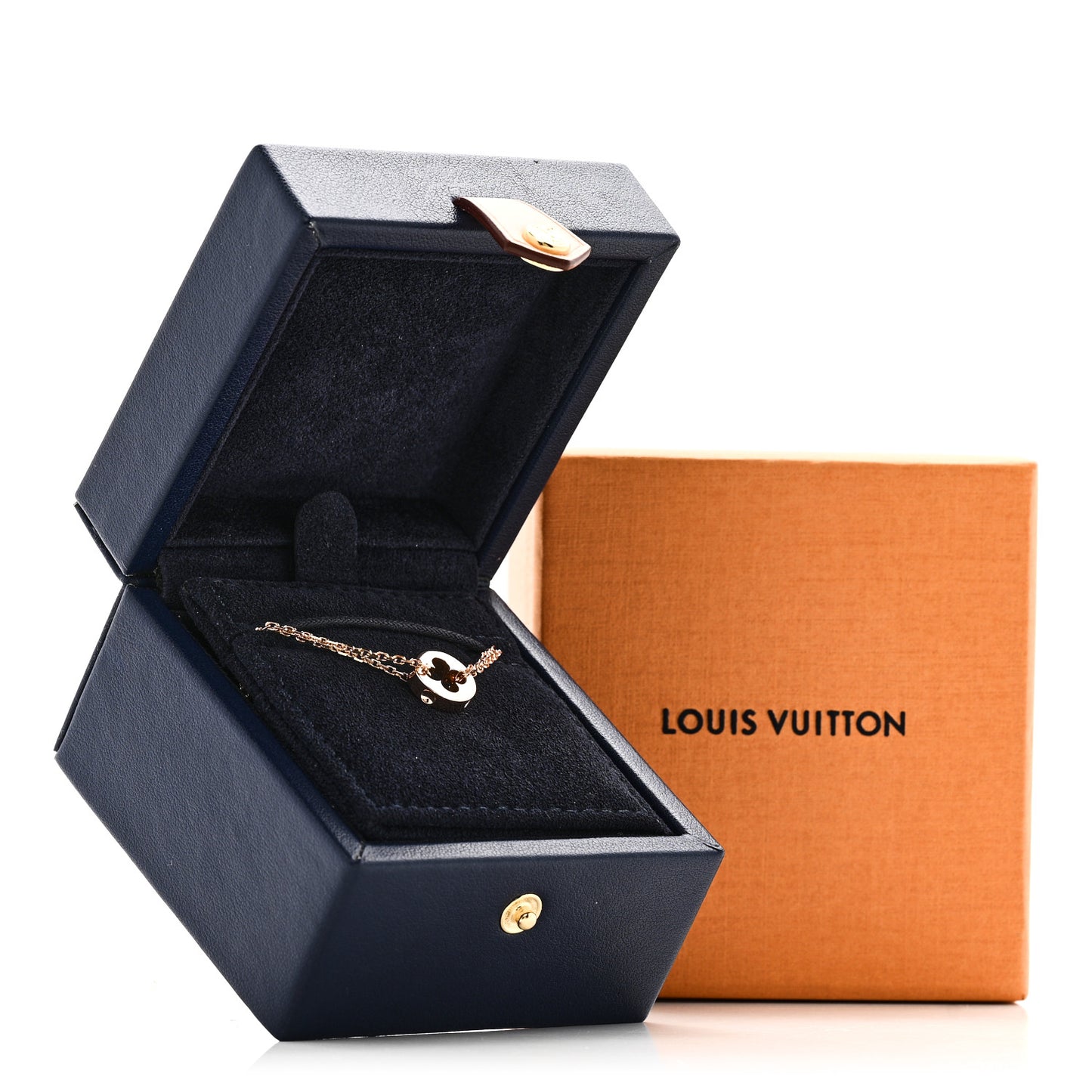 18K Rose Gold Empreinte Chain Bracelet