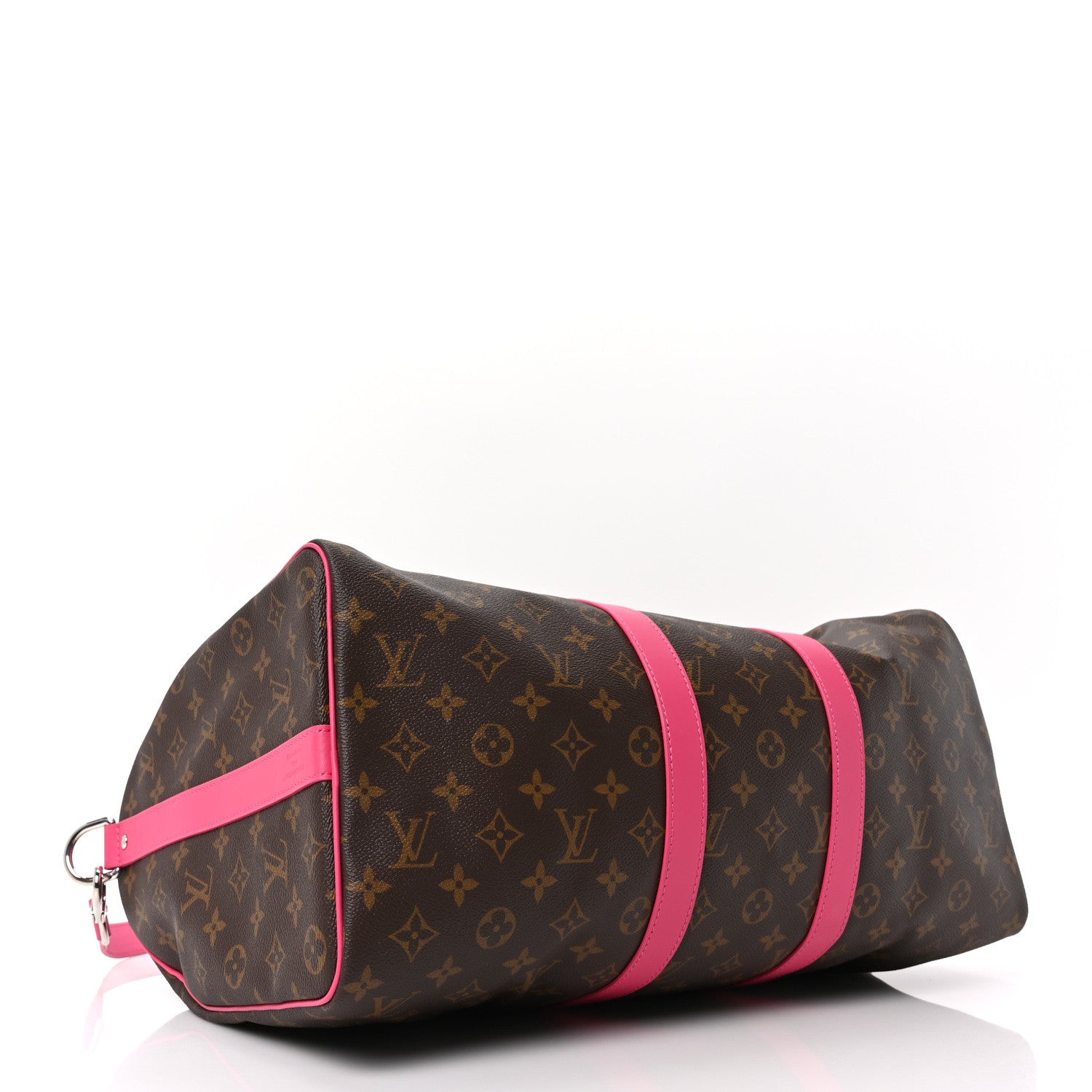 Louis Vuitton Monogram Keepall Bandouliere 45 Pondichery Pink 4 of 10