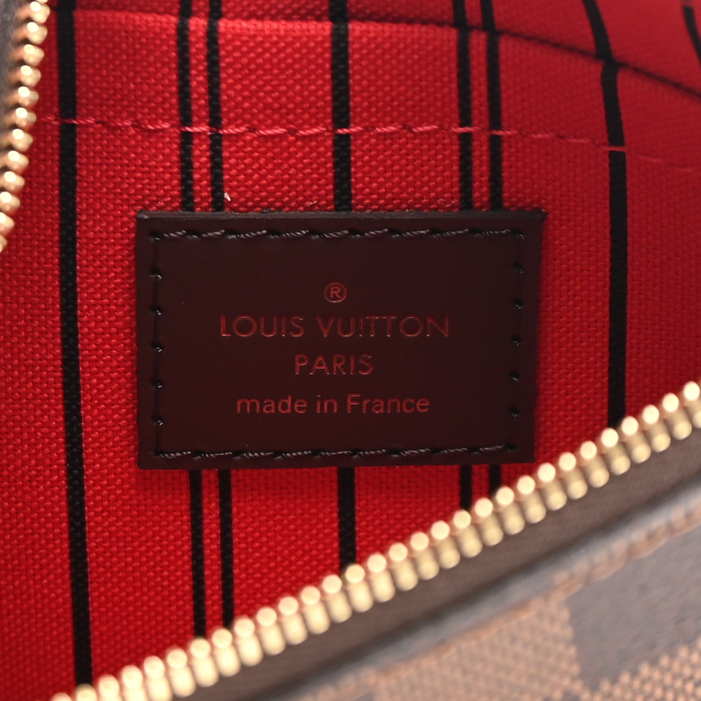 Damier Ebene Neverfull PM Pochette